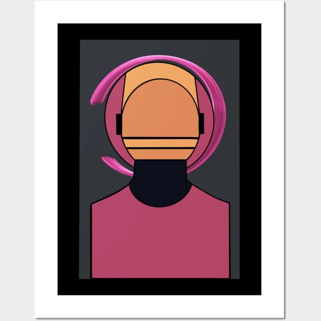 Alien humanoid from future UFO Wall Art by IJALCollections